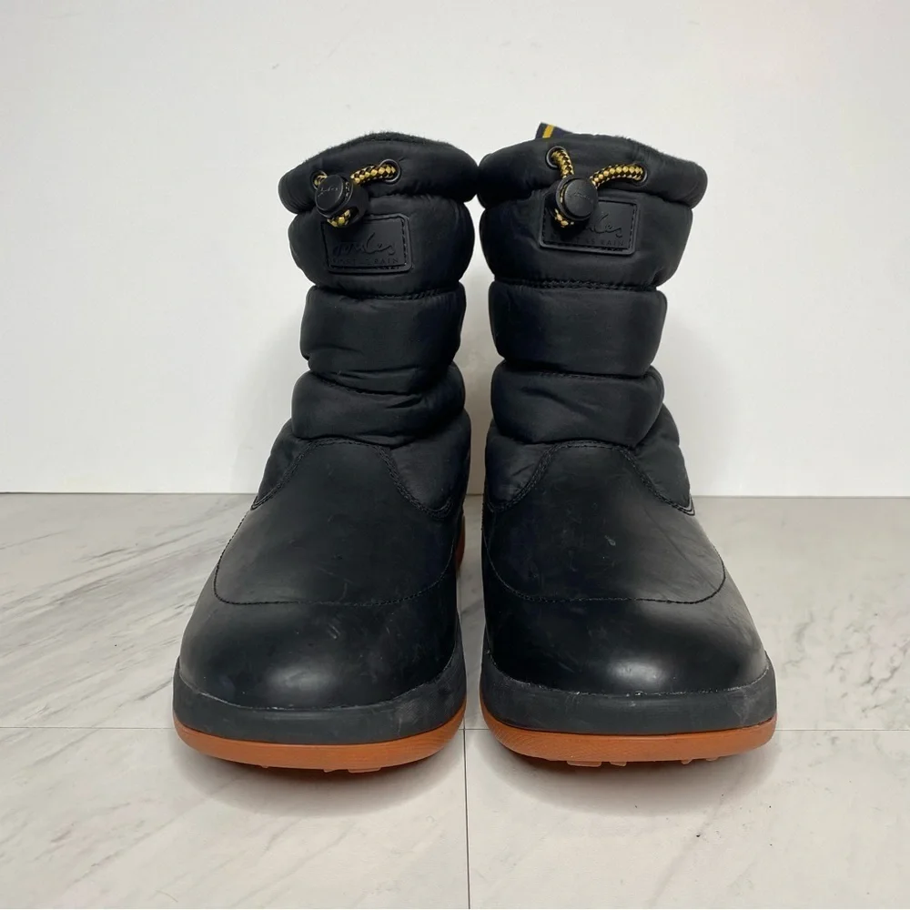 Joules Coniston Waterproof Black Boot 9